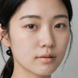 Barely there makeup look