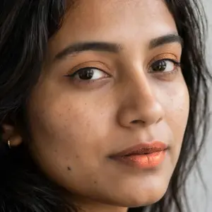Bronze goddess makeup look
