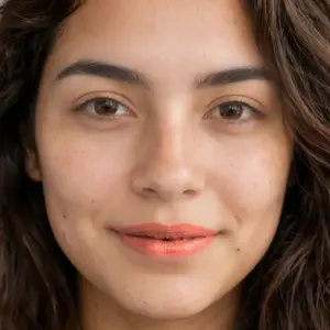 Glass skin makeup look