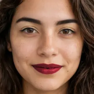 Red carpet makeup look