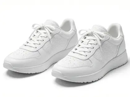 A pair of sneakers with the background removed